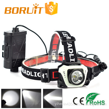 Super Bright Plastic CREE LED Sensor Light / Sensor LED Headlamp